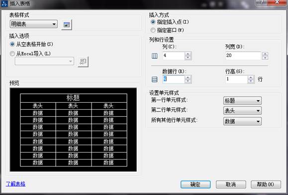 表格的創(chuàng)建、調(diào)整與文字的編輯