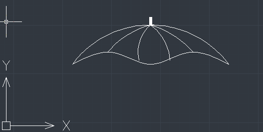 用CAD繪制雨傘的詳細(xì)教程