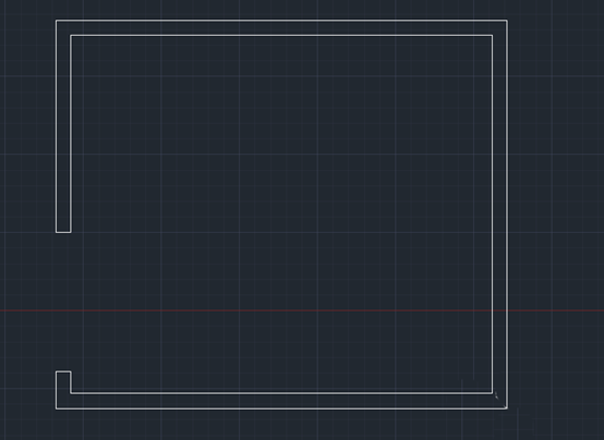 CAD2019怎么畫(huà)一扇窗戶(hù)