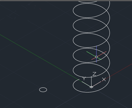 CAD怎么利用三維掃掠制作彈簧建模