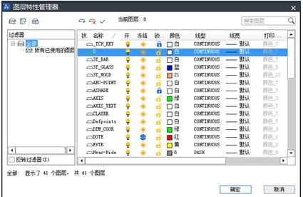 CAD圖層管理器的應(yīng)用技巧