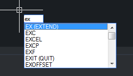CAD中延伸的快捷鍵是什么？