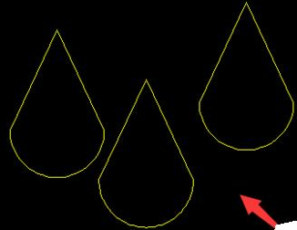 怎樣在CAD中快速繪制水滴？